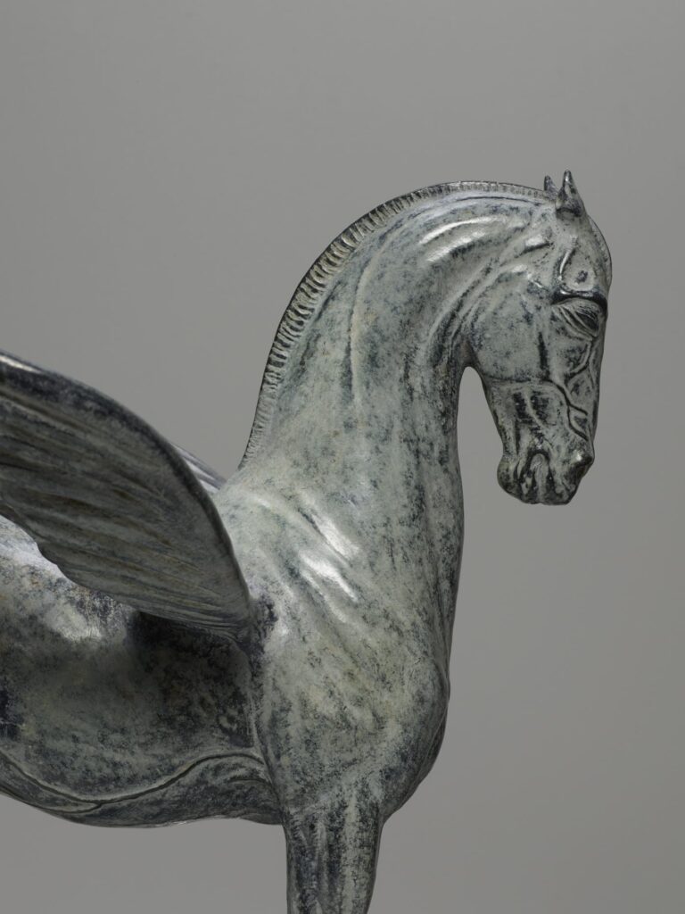 En attendant l'envol - Sculpture bronze